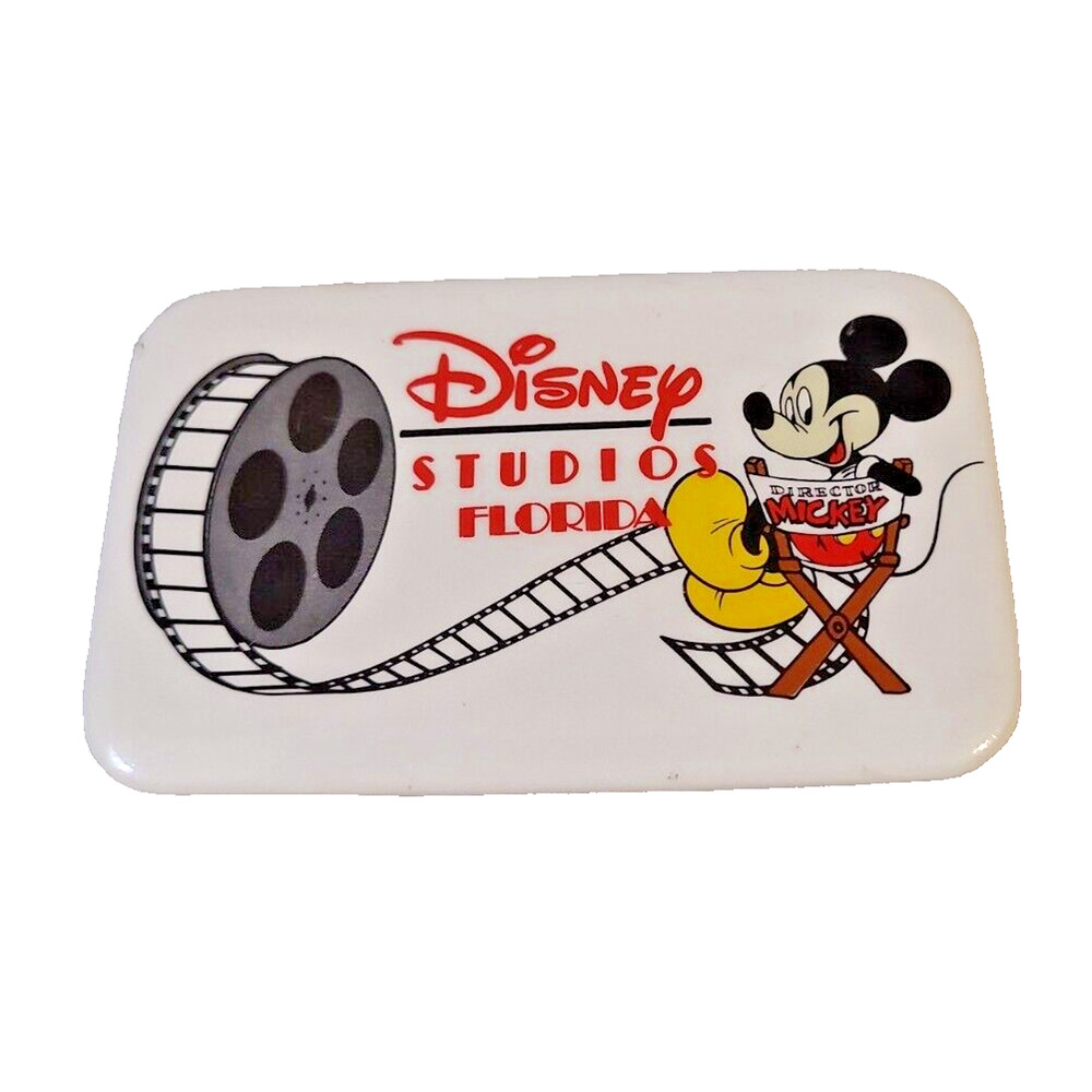 Vintage Disney MGM Studios Star Tours Pin Button Special TV Merchandise Director